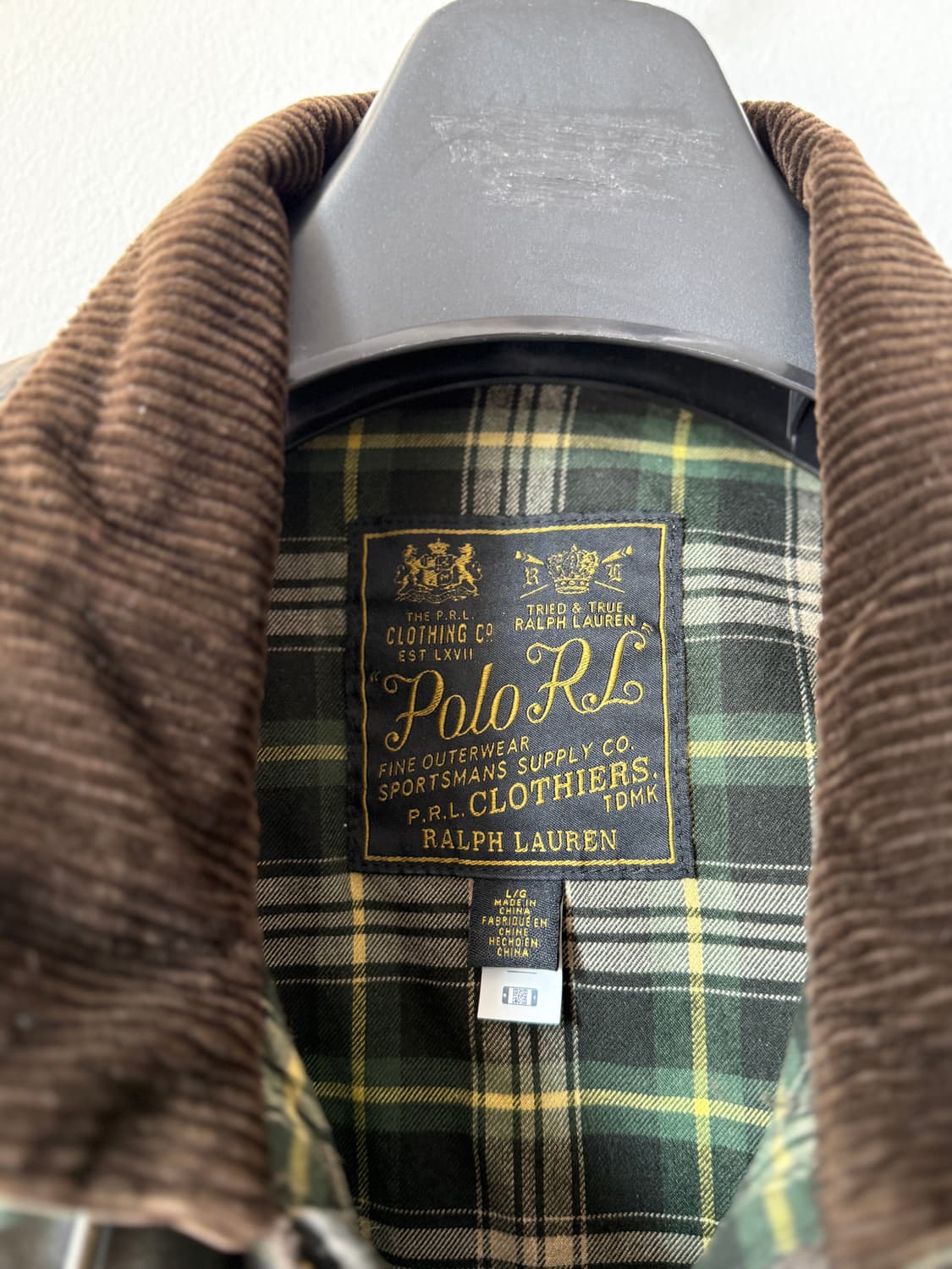 폴로랄프로렌 오일크로스 바이크 자켓 L 상품이미지2