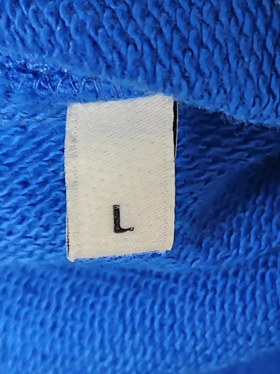 아미 스몰 하트 로고 블루 맨투맨 L 상품이미지4