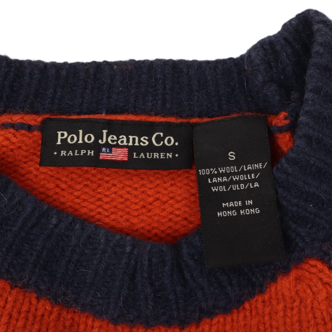 폴로진스 아치 로고 래글런 니트 상품이미지8