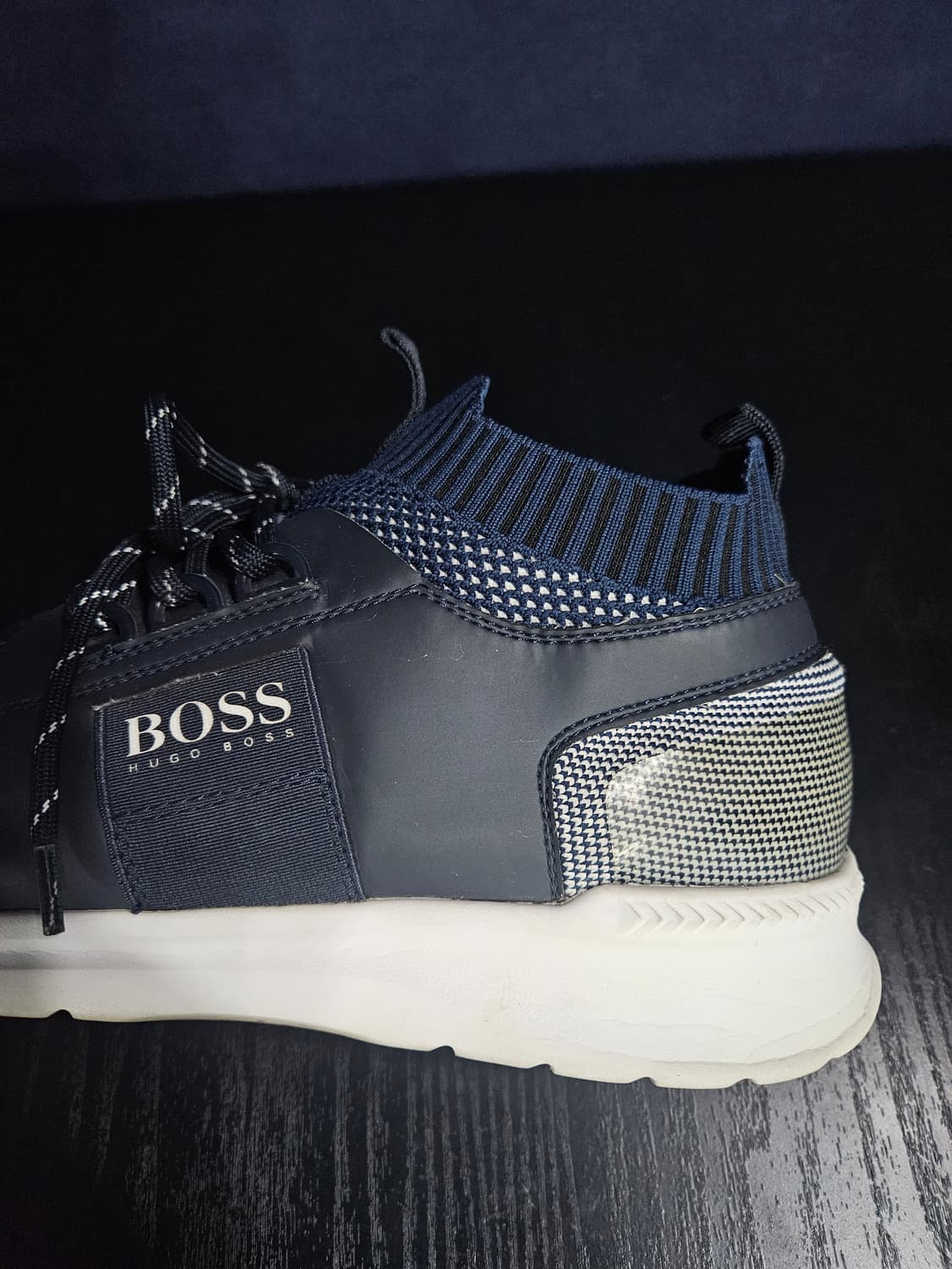 휴고보스 네이비 남성 42 스니커즈  상품이미지7