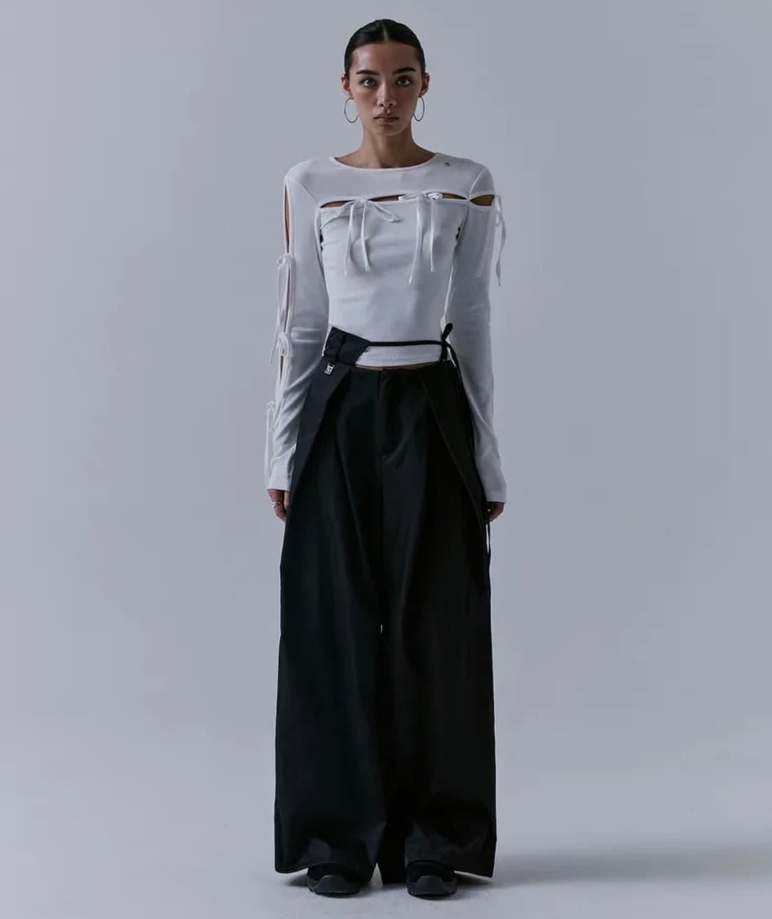 트리밍버드 unbalance waist strap pants 1 상품이미지3