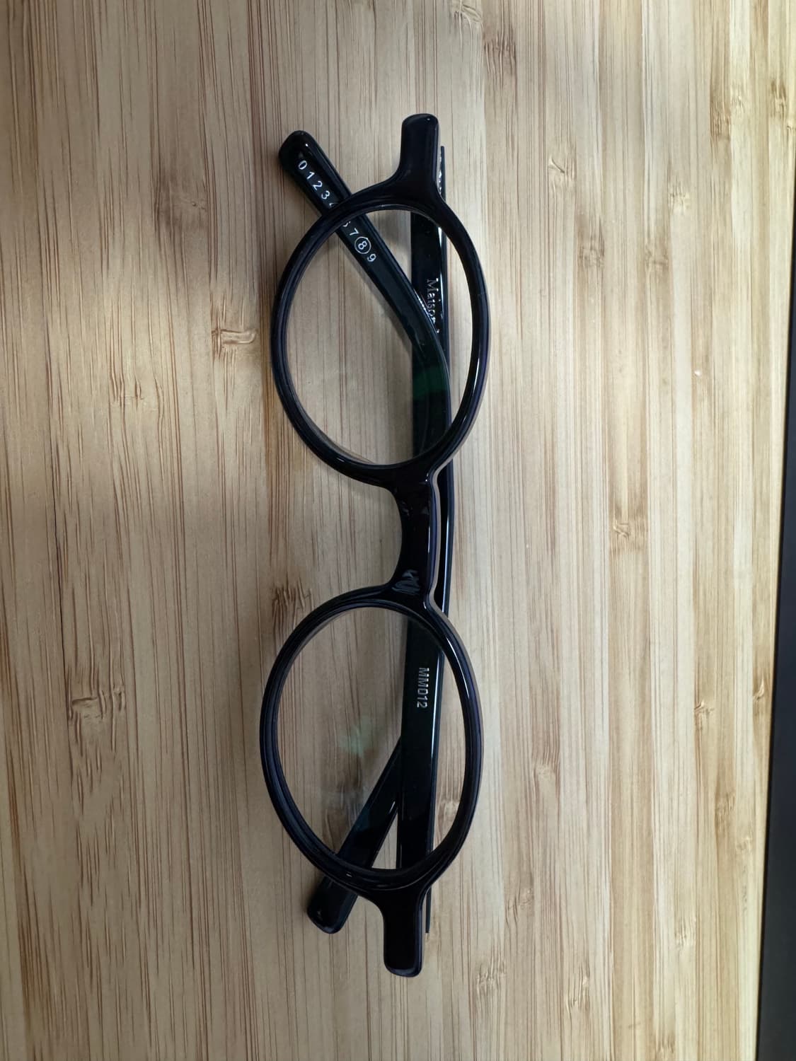 젠틀몬스터 X 메종 마르지엘라 MM012 클리어 블랙 상품이미지3