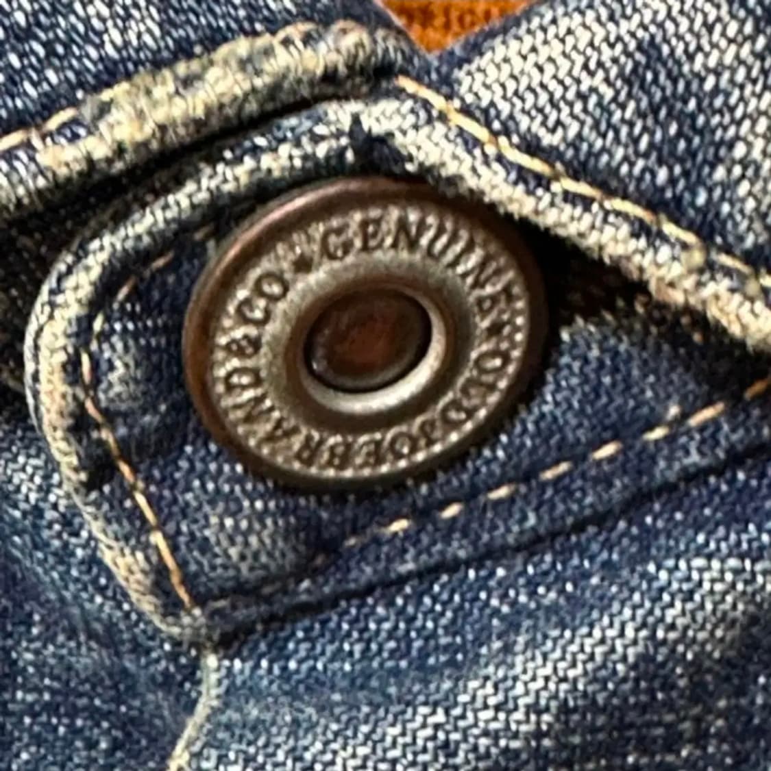 올드조 40s 타입1 데님 자켓 상품이미지6