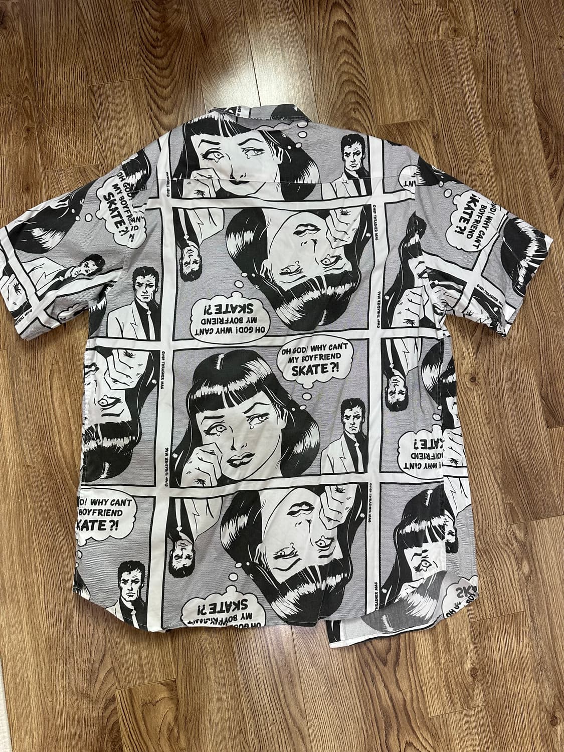 슈프림 트레셔 보이프렌드 셔츠 화이트 L 상품이미지2