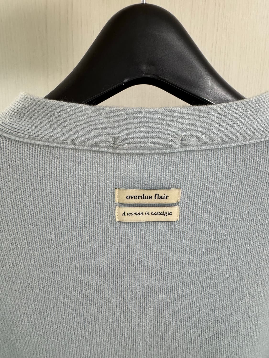 오버듀플레어 울 브이넥 가디건 상품이미지7