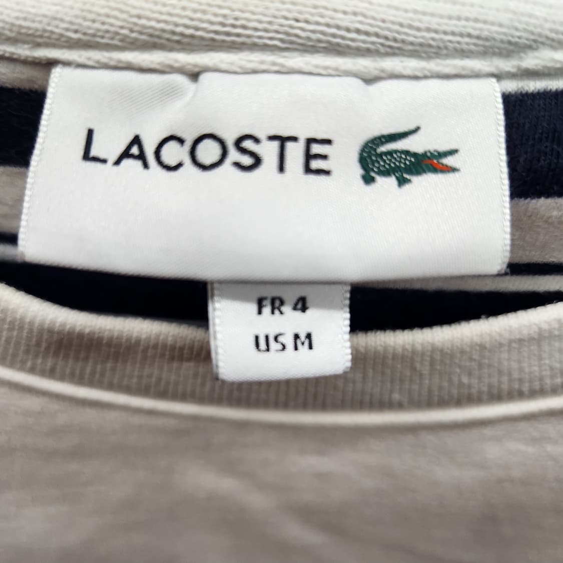 라코스테 로고 맨투맨 M(L) 남여공용 상품이미지6