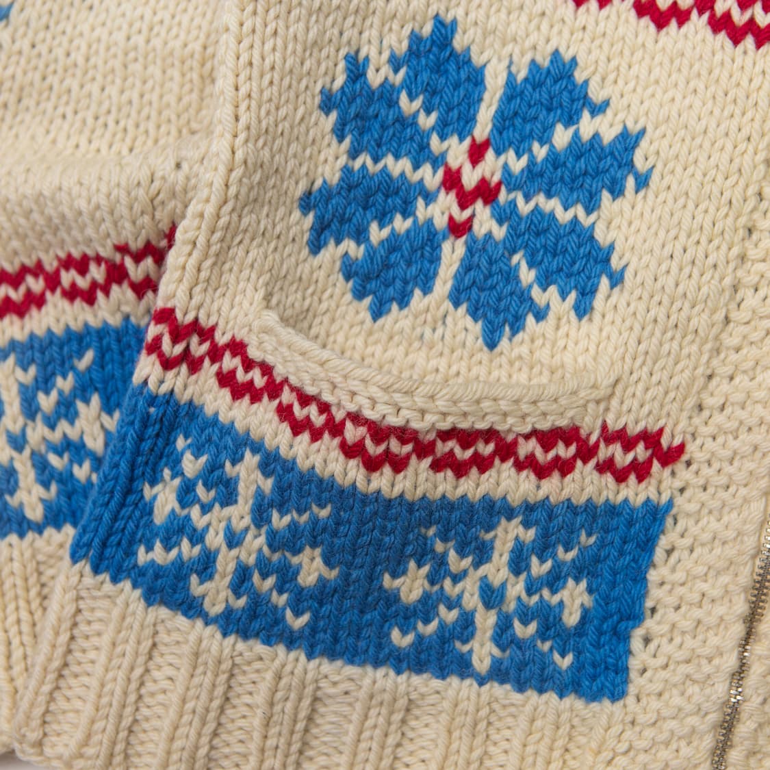 60s 스노우 코위찬 핸드 니트 스웨터 상품이미지3