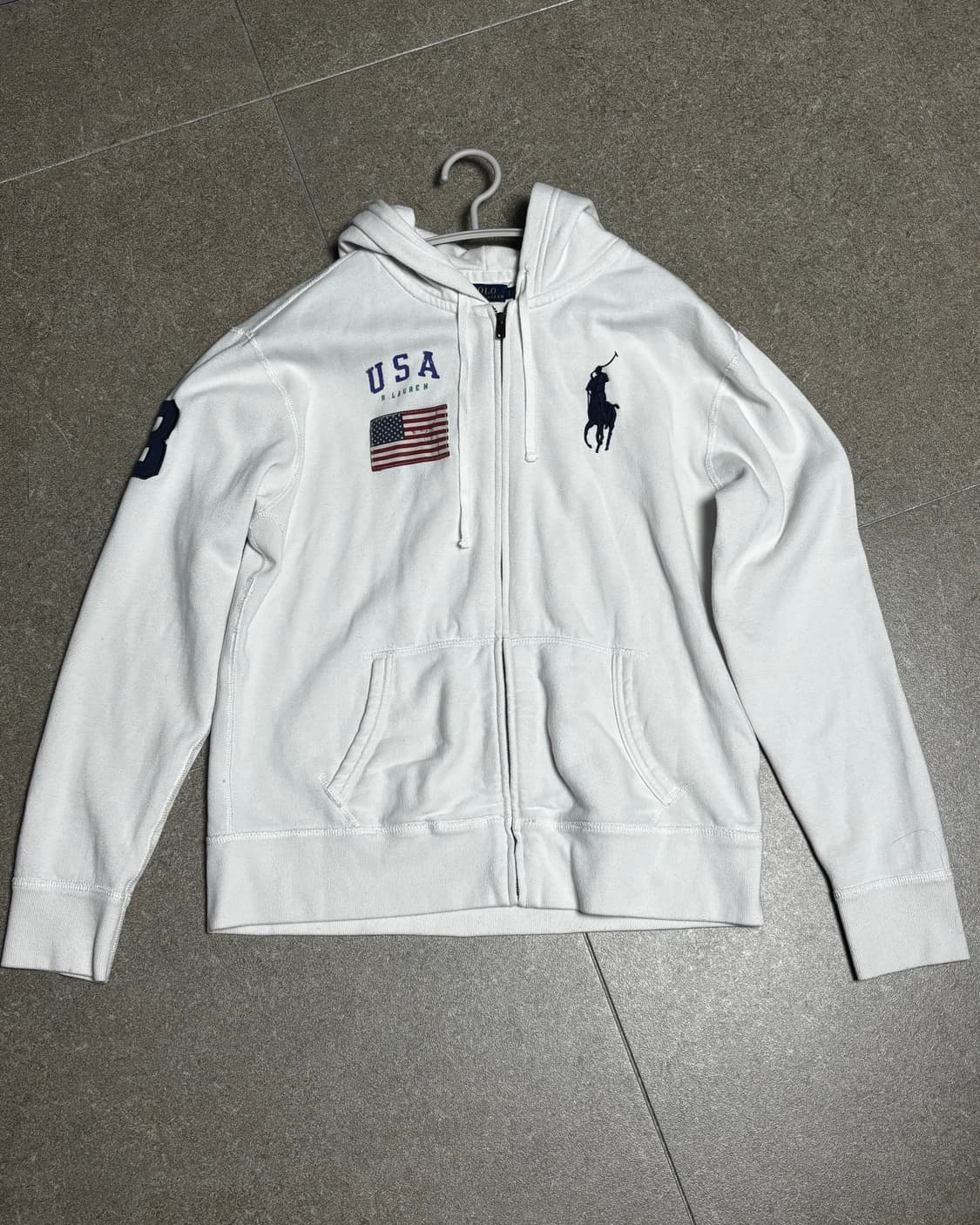 L) 폴로 랄프로렌 usa 성조기 후드집업 상품이미지2