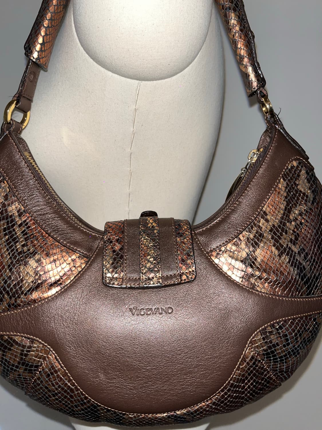 Japanese vintage leather shoulder bag 상품이미지8