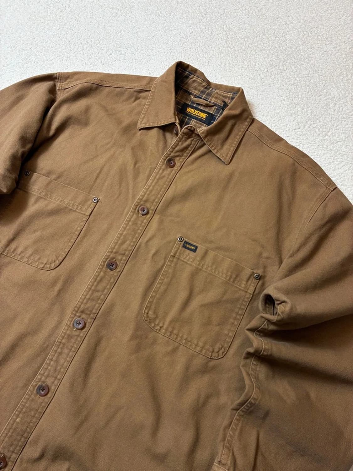 버린 00's 헤비코튼 아메리칸 캐쥬얼 셔츠 PN6913 상품이미지2