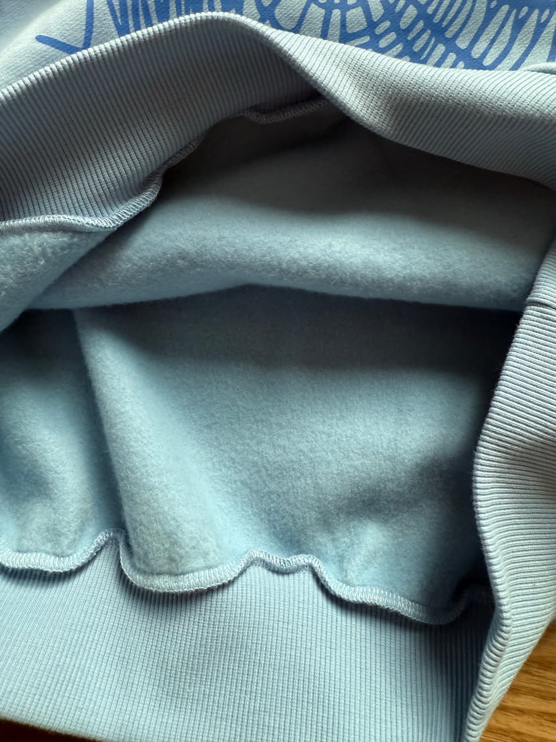 sp5der 웹후드 스카이블루  상품이미지4