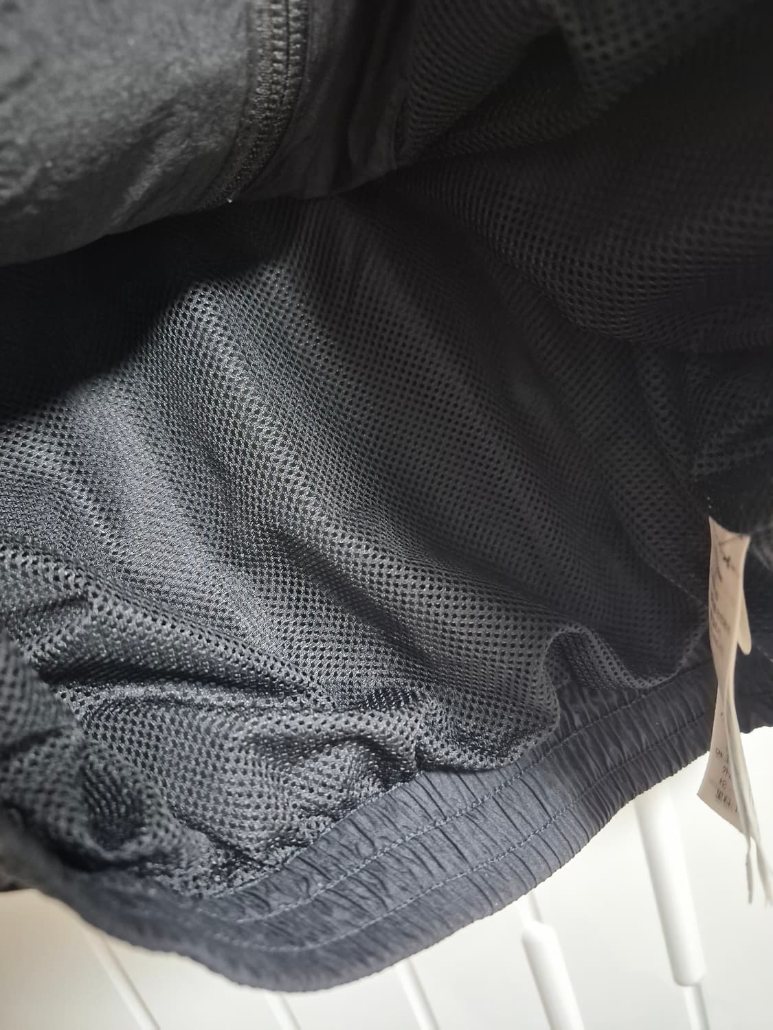 아디다스 트레포일 자수로고 바람막이 블랙 xs(90) 상품이미지6