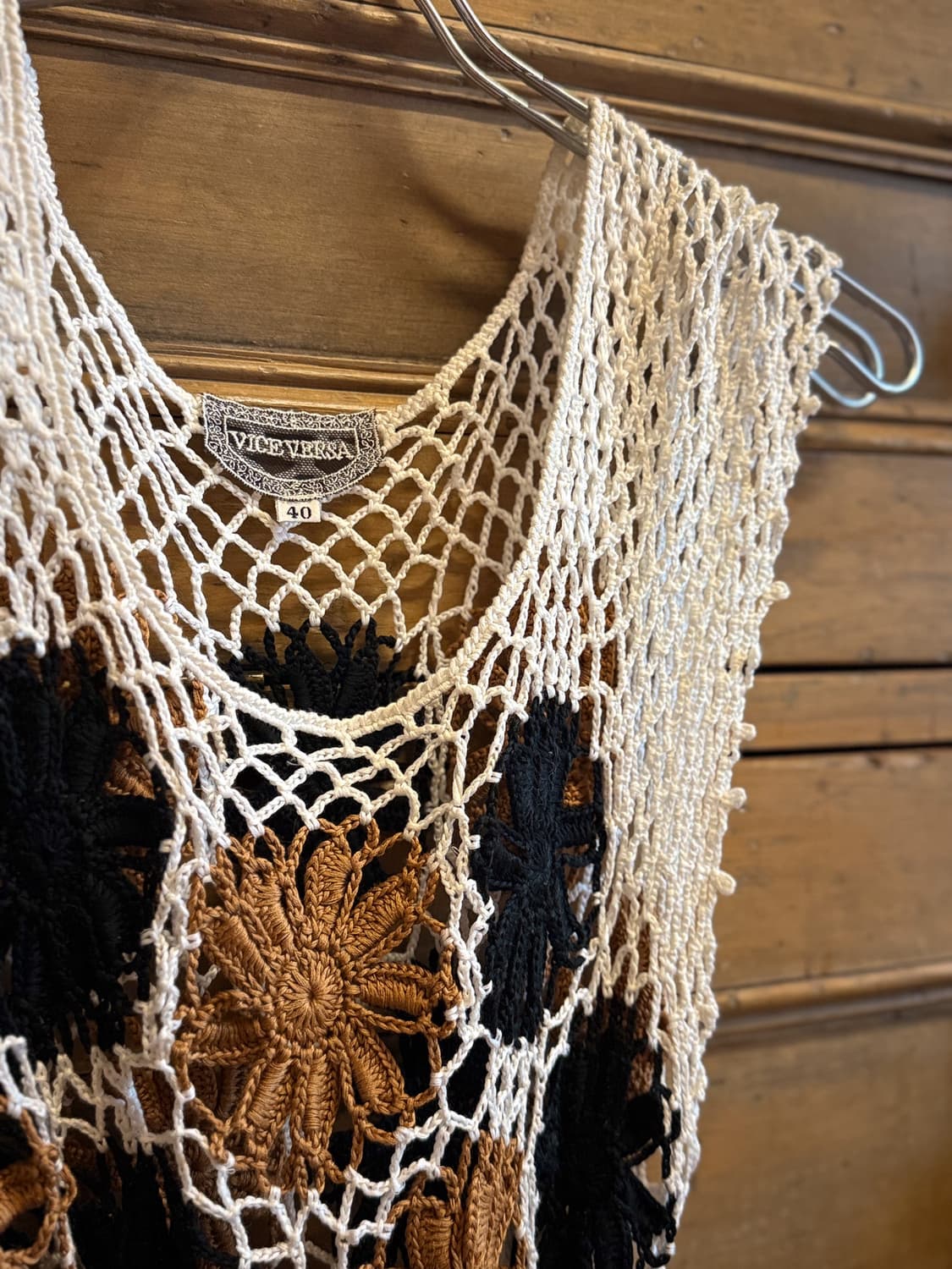 Floral Crochet Vest 0056 상품이미지2