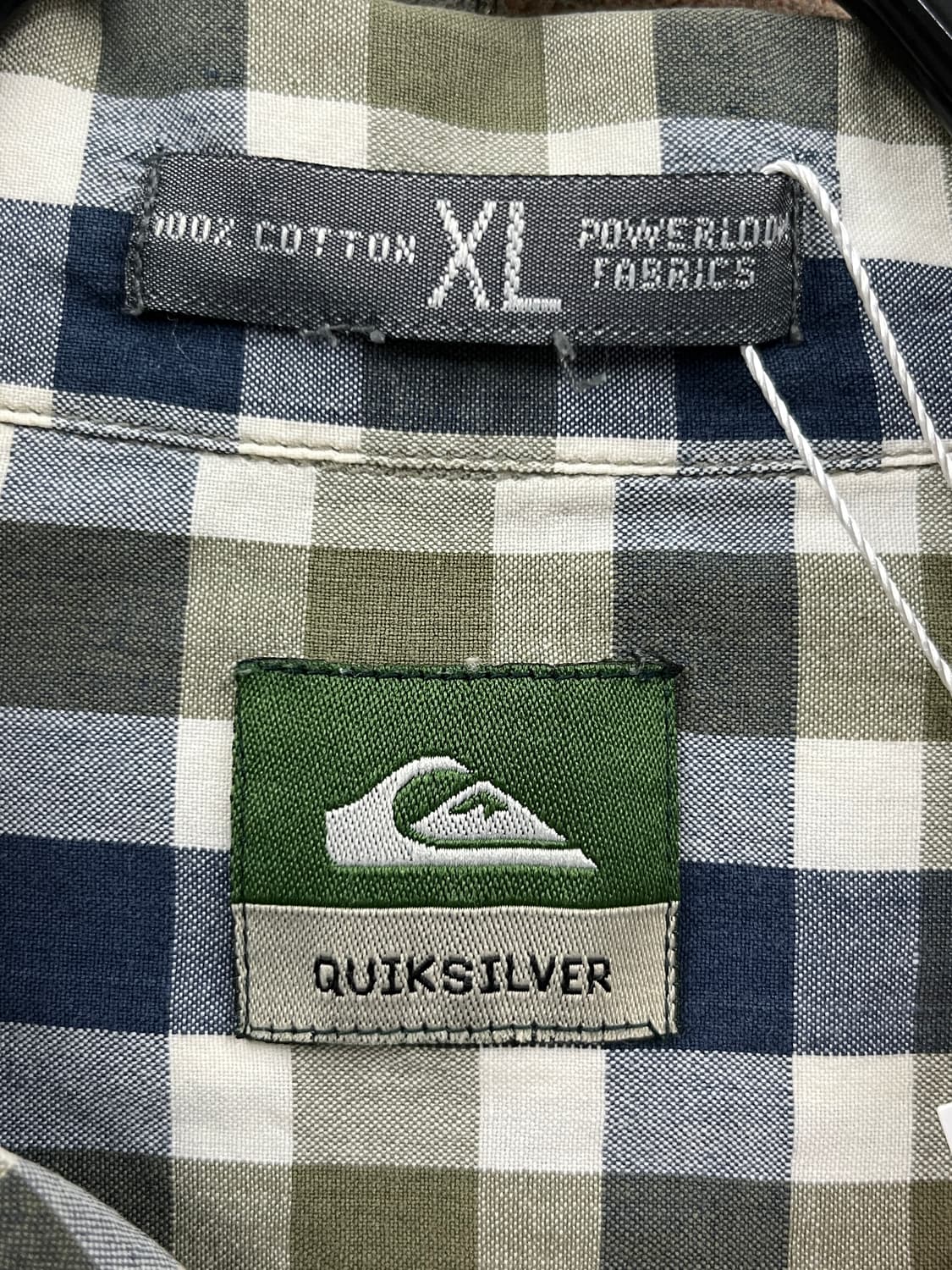 QUIKSILVER 체크 반팔 셔츠 상품이미지9