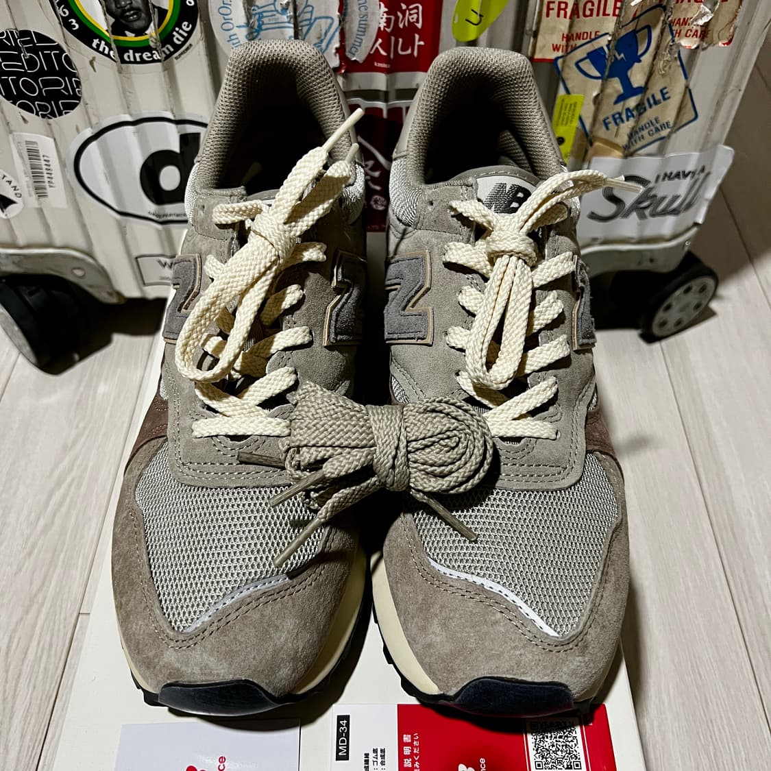 뉴발란스 x 오라리 475 270사이즈 상품이미지1