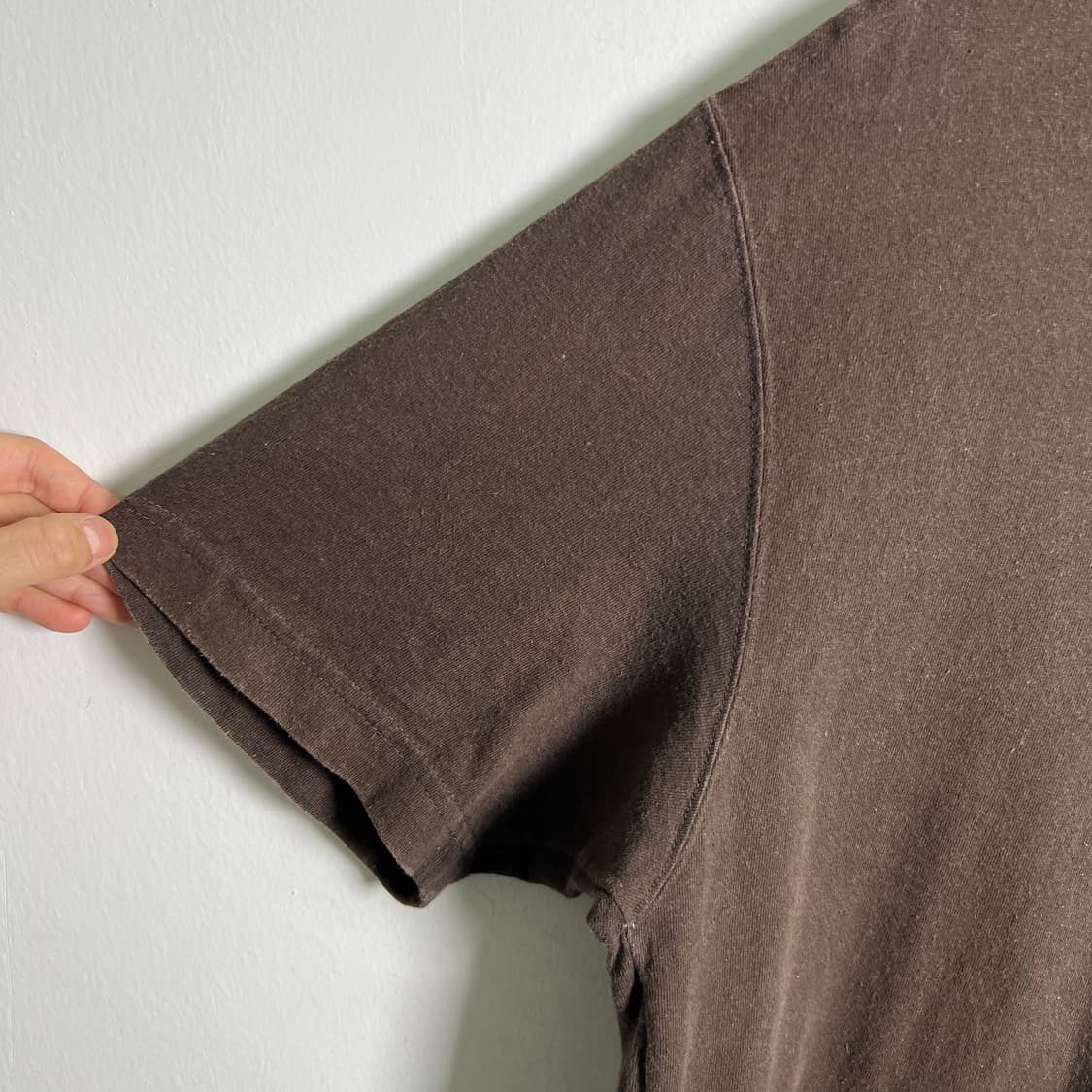 Carhartt 칼하트 브라운 포켓 반팔 티셔츠 S 상품이미지6