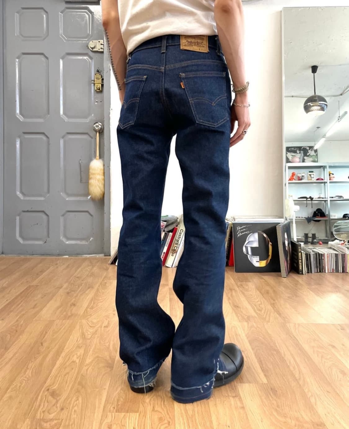 리바이스 80s 오렌지탭 517 플레어핏 데님 팬츠 (28) 상품이미지2