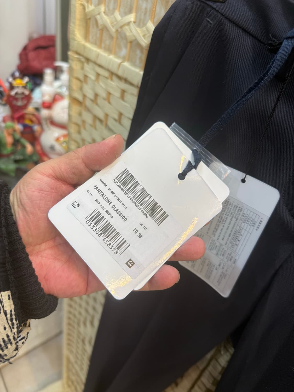 38/28 정품 몽클레어 원모 새바지 팝니다 상품이미지2