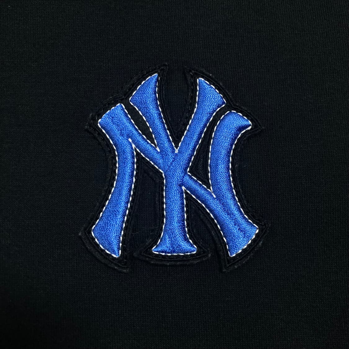 MLB 뉴욕양키스 빅로고 블랙 후드 집업 상품이미지3