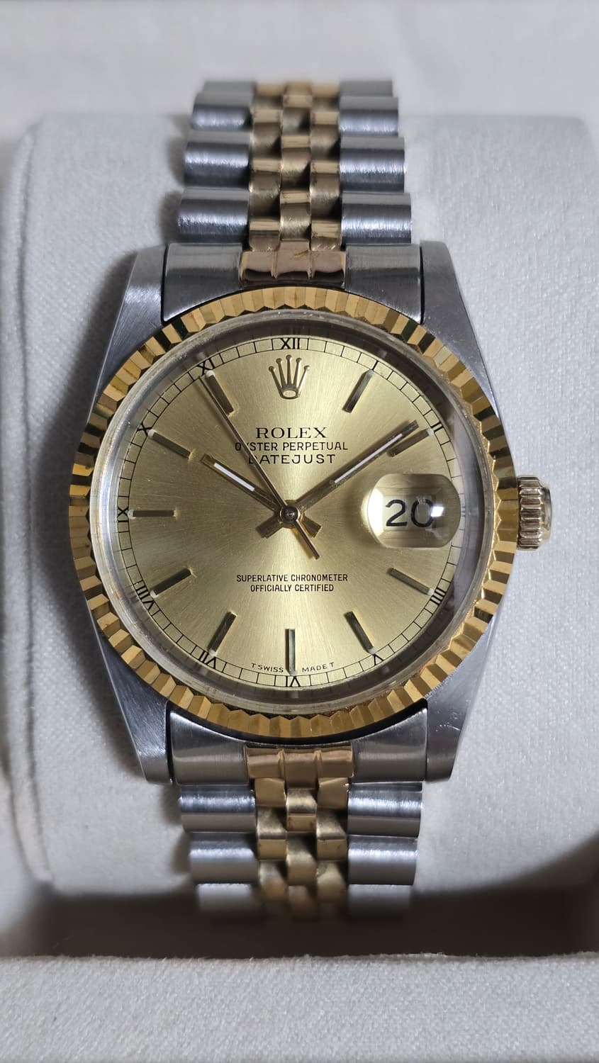 롤렉스 데이저스트 젠4 프랭큰 제작형 콤비 오토매틱 시계 상품이미지2