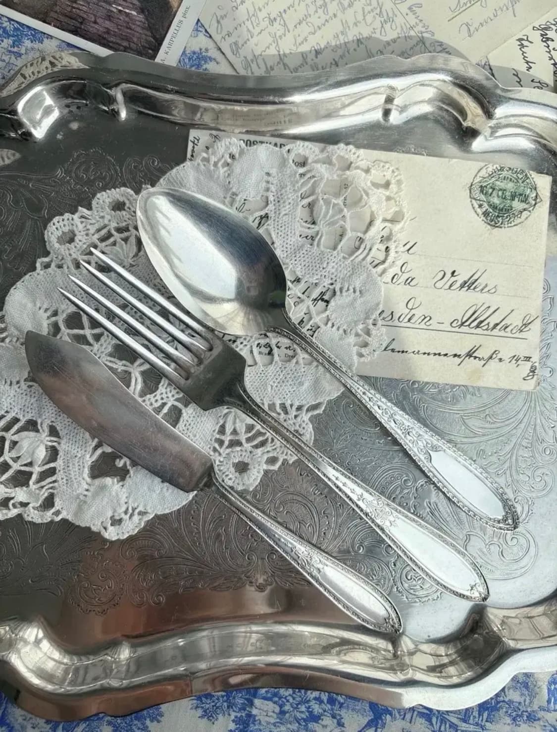 wm rogers 실버플레이트 커트러리세트 상품이미지1