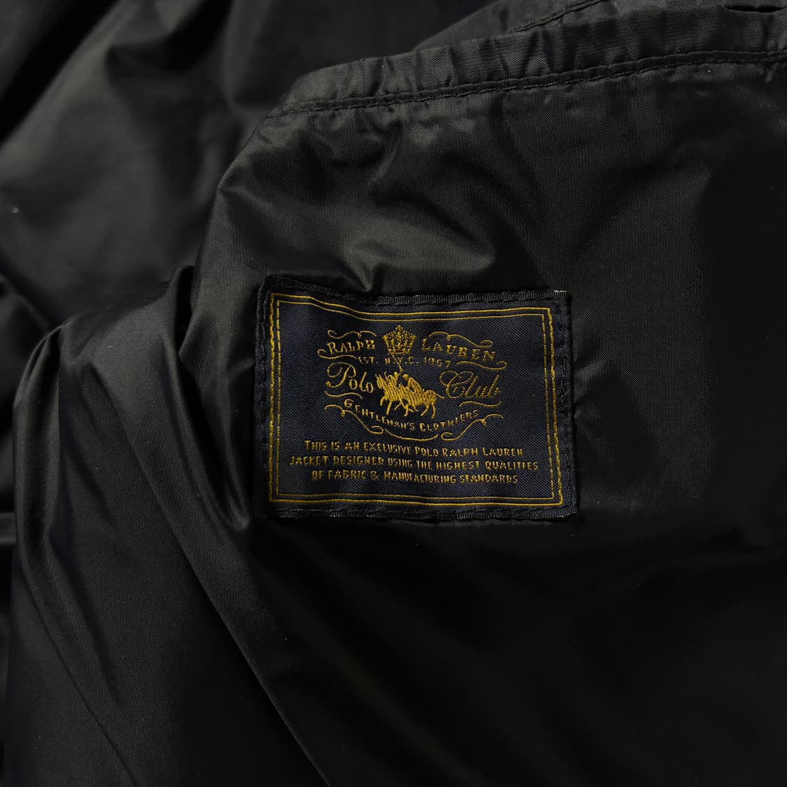 Polo  폴로 랄프로렌 블랙 헌팅포켓 덕다운 패디드 자켓 상품이미지6