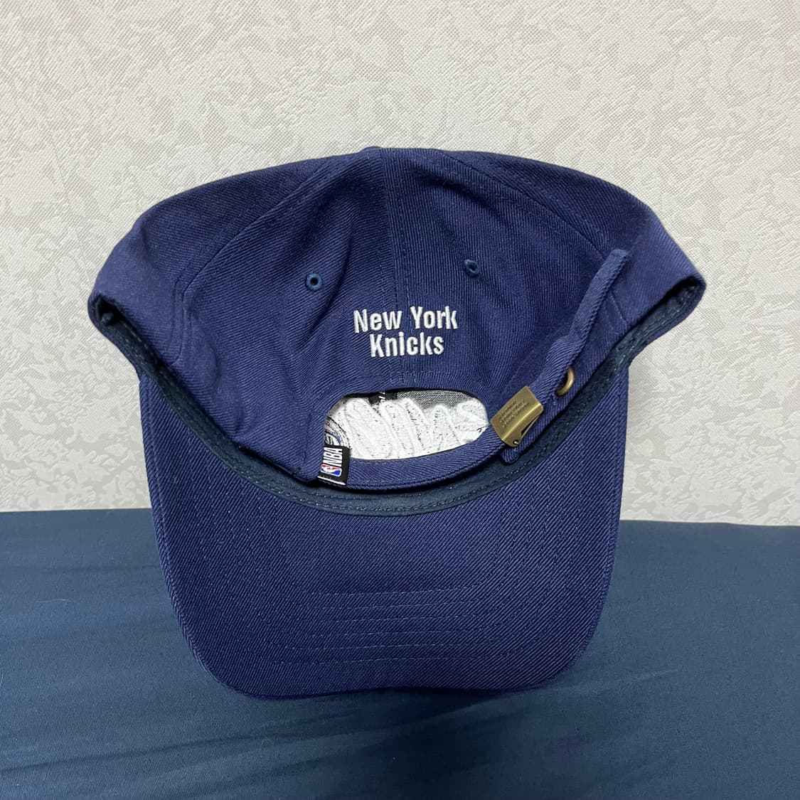 [NBA]엔비에이 레터링 딥네이비 볼캡(새상품) 상품이미지3