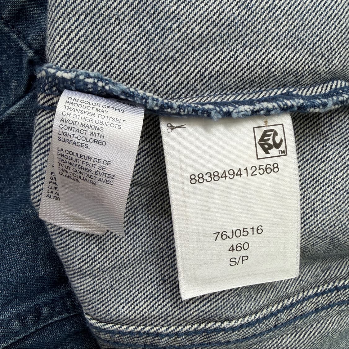 [S] 타미힐피거 벨티드 데님자켓 상품이미지9