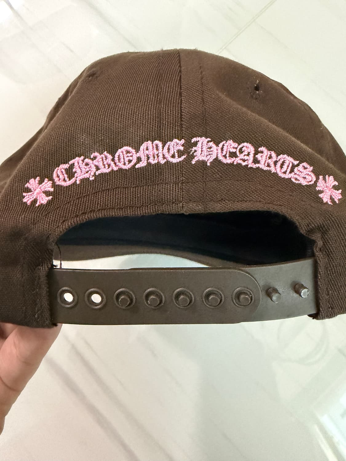 크롬하츠 ch 브라운 볼캡 상품이미지3