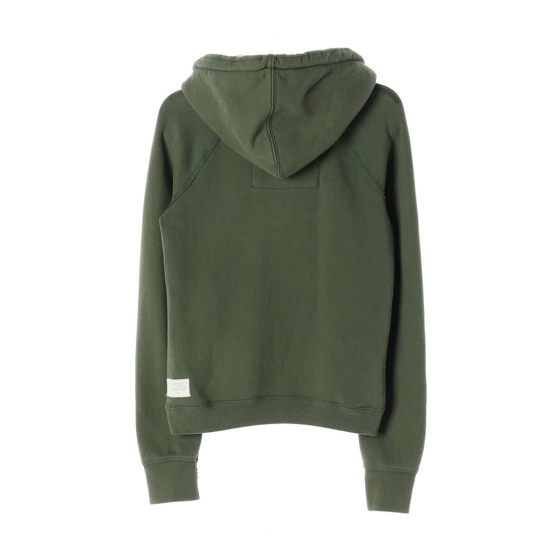 아베크롬비 NY 92 아치로고 빈티지 그린 후드티 M 상품이미지2