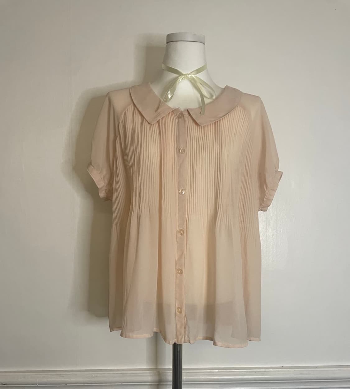 Coral blouse 상품이미지1