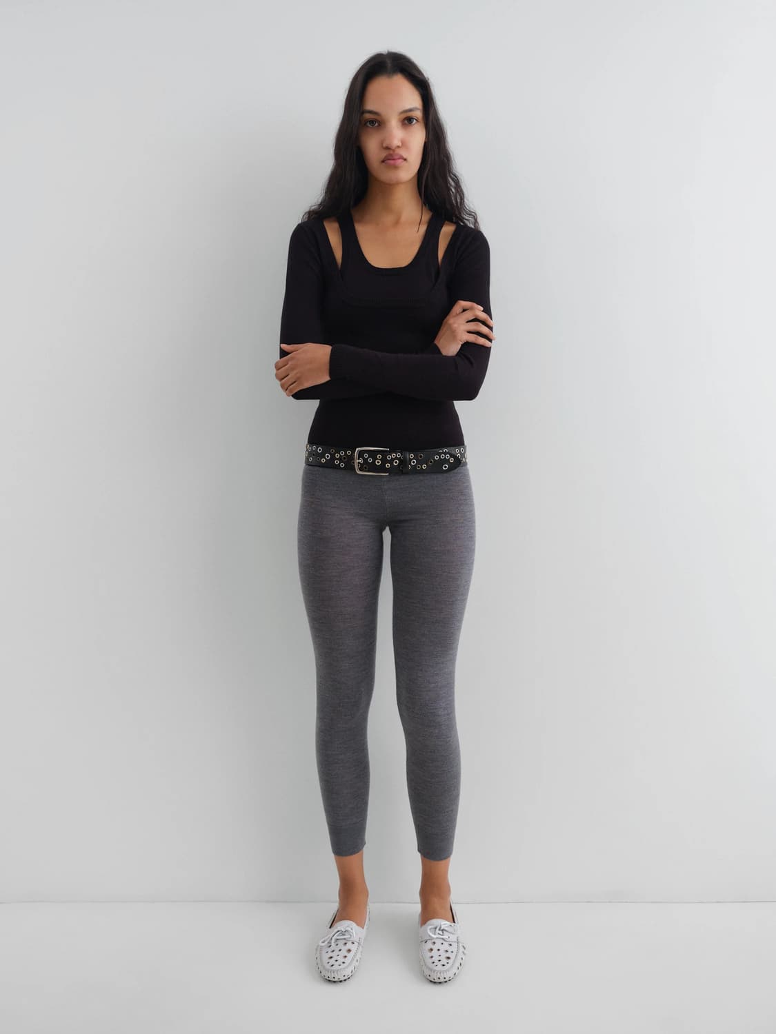 (M,L) 기마구아스 Étoile Jumper 니트 블랙 상품이미지3