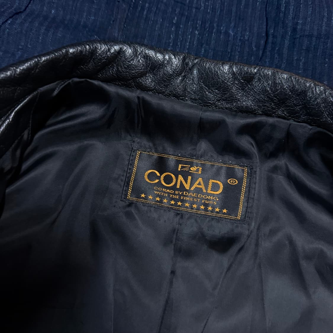 Conad 양가죽 테일러드 자켓 100-105 상품이미지5