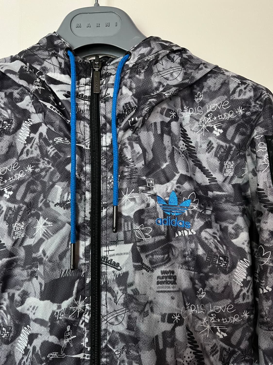 [빈티지]아디다스 오리지널스 양면 바람막이 85 상품이미지2