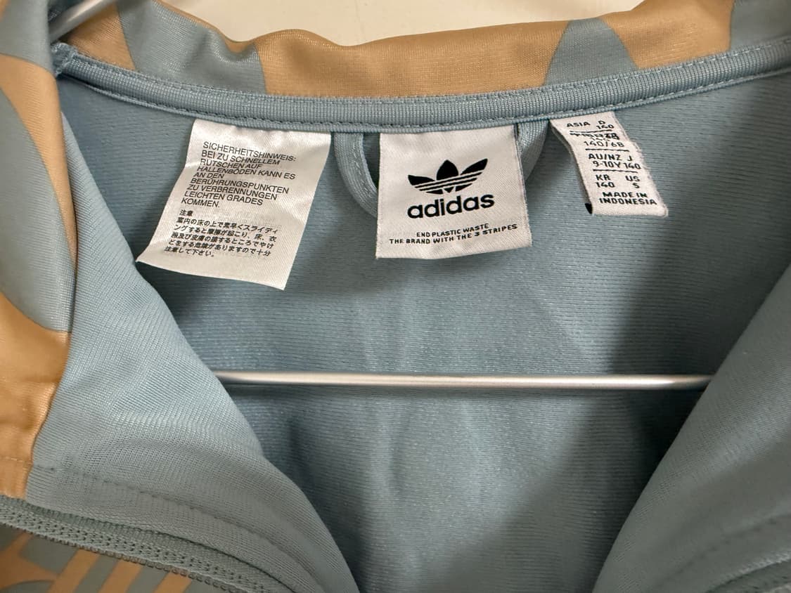 아디다스 그래픽 트랙 자켓+트레이닝바지 140 상품이미지3