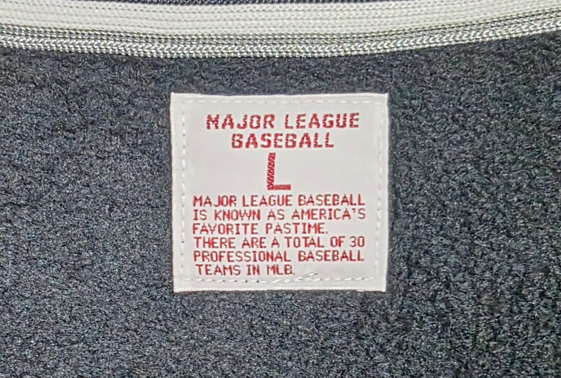 [희귀/L] 일본 유니클로 x MLB 뉴욕 양키스 하프집업 아노락 플리스 상품이미지8
