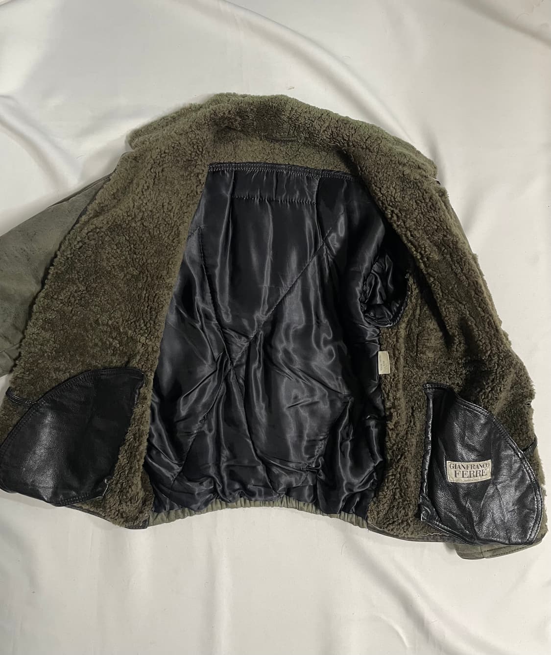 80‘s 지안프랑코 페레 램스킨 무스탕 상품이미지9