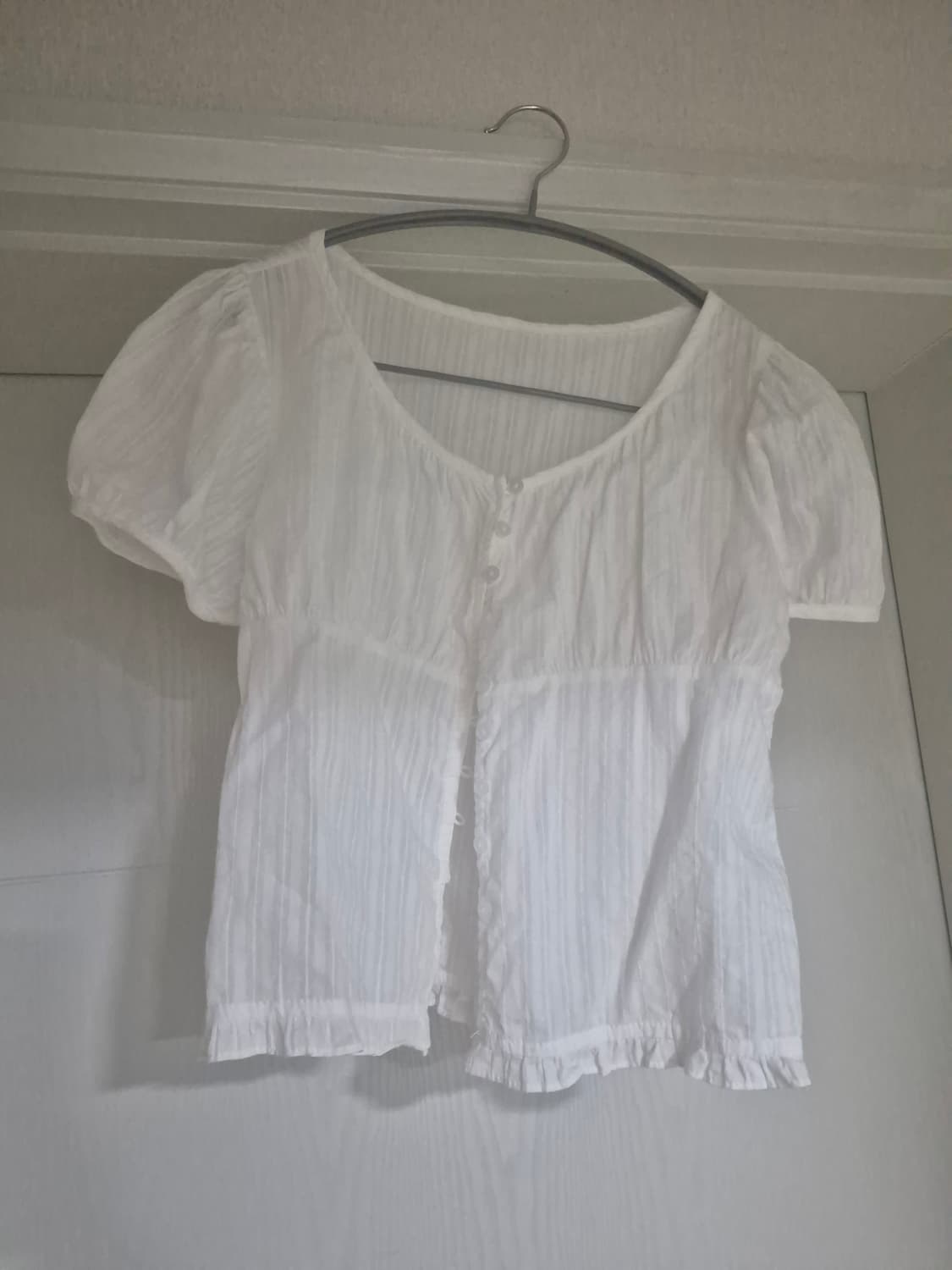 여자 여름 반팔 블라우스 상품이미지1