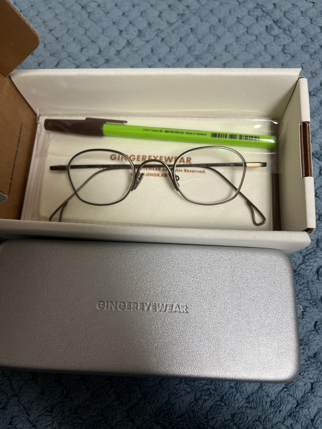 진저아이웨어 베이커 티타늄 상품이미지1