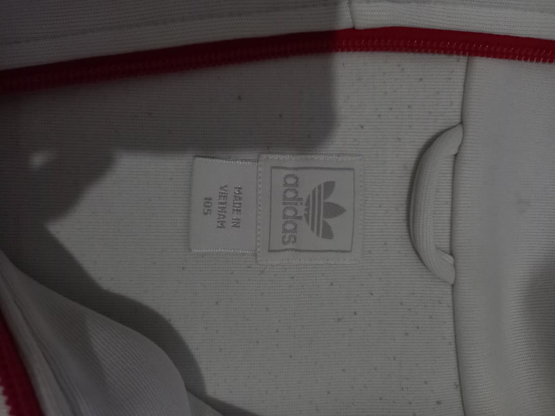 아디다스 캐나다 빨흰 트랙탑 저지 져지집업 105/XL 상품이미지5