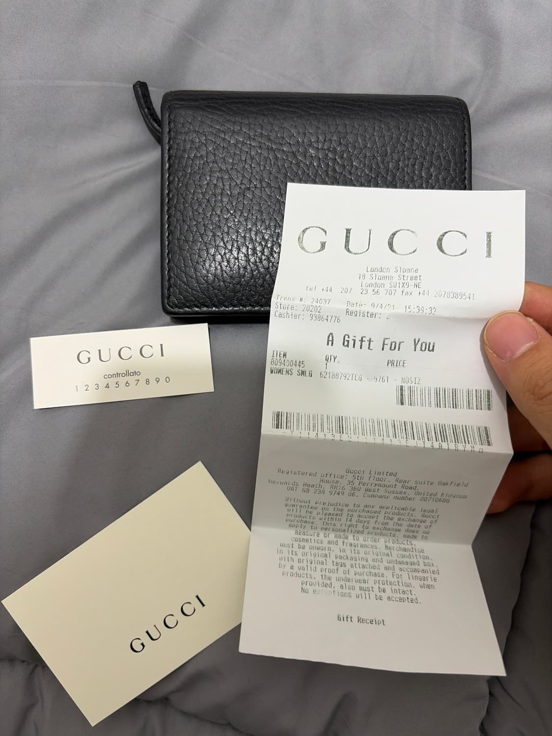 구찌 지갑 새상품급 상품이미지3