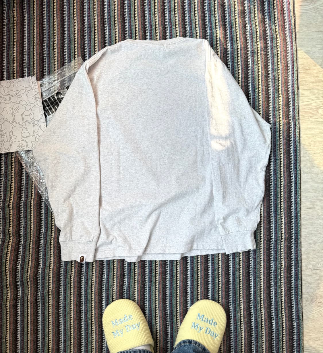 베이프 롱슬리브 티셔츠 상품이미지3