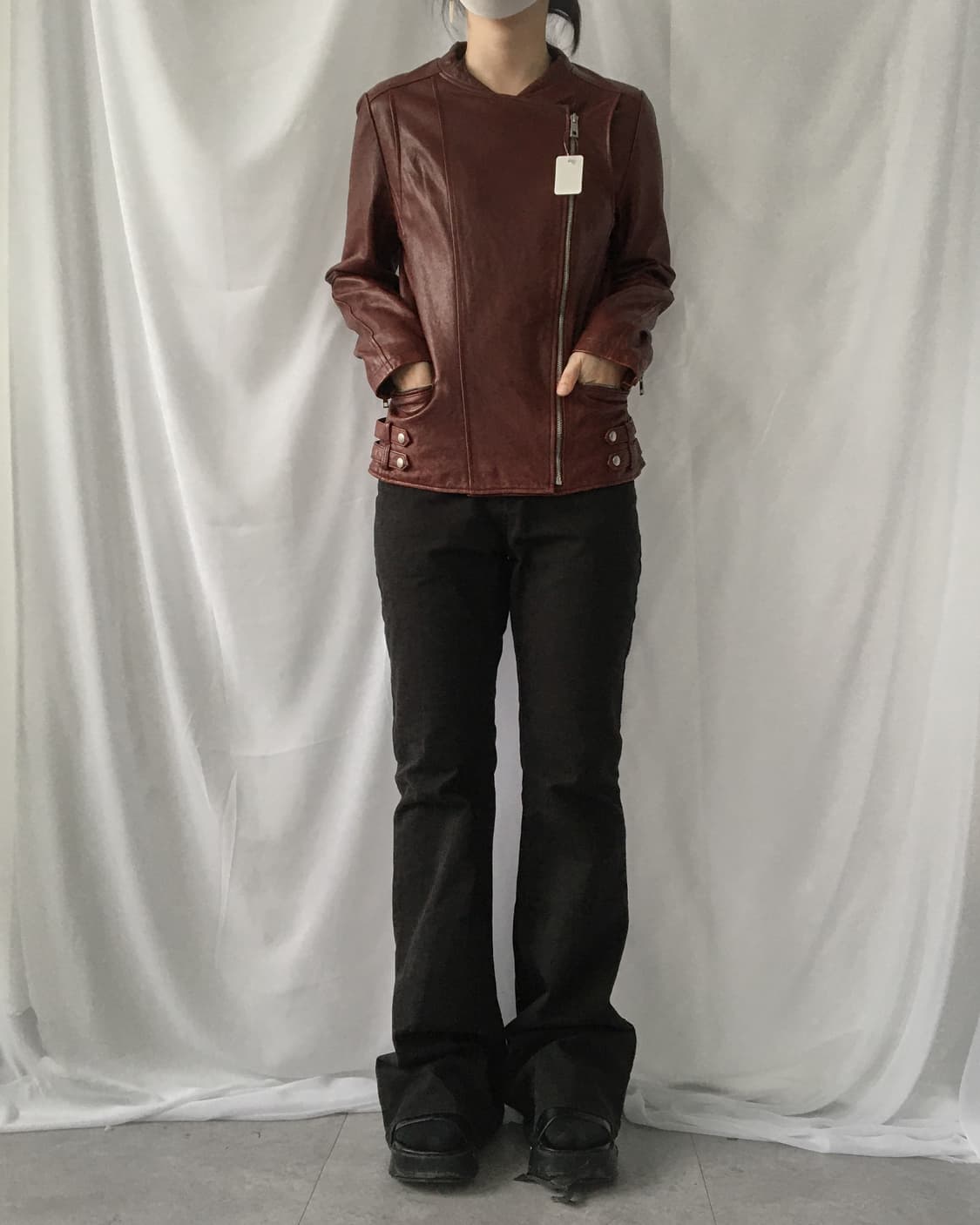 leather rider jacket 상품이미지1