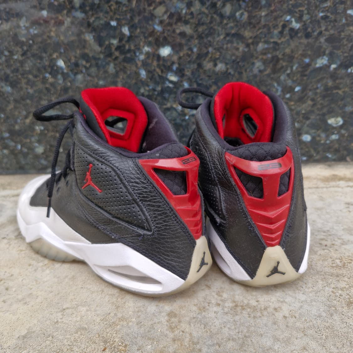 나이키 에어조던 비 로열 블랙 화이트 250 상품이미지4