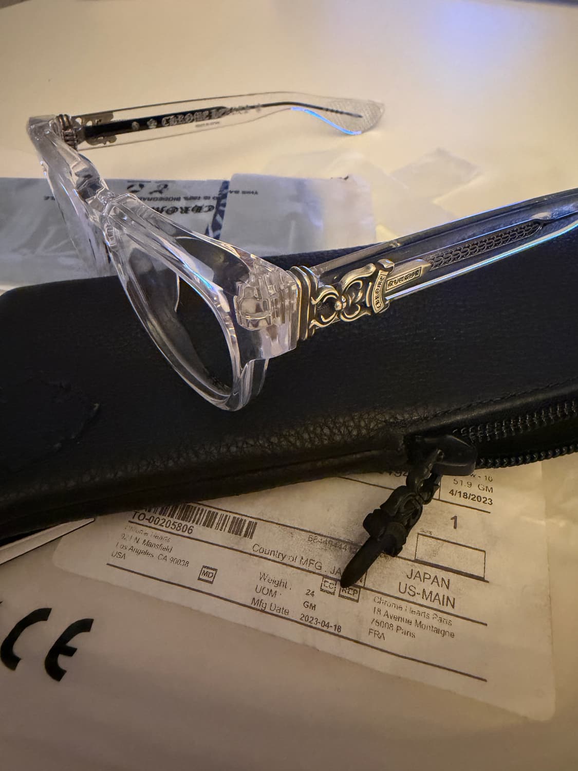 크롬하츠 컨볼루티드 클리어 CRYS 상품이미지3