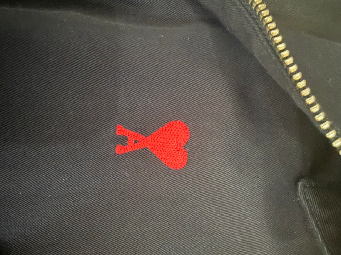 아미 스몰 하트 로고 블루종 M 상품이미지3