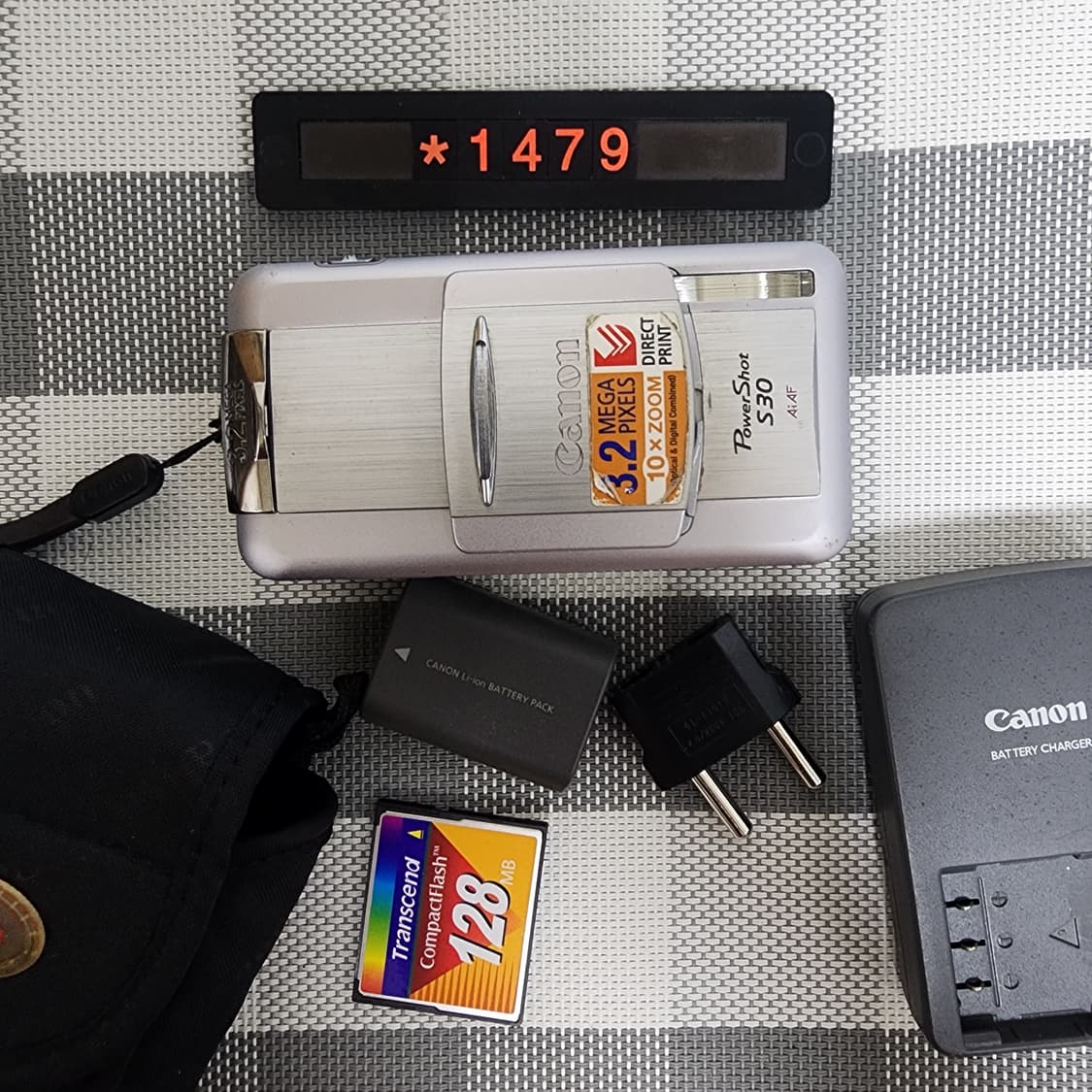 캐논 파워샷 S 30 디지털카메라 파우치포함 상품이미지1