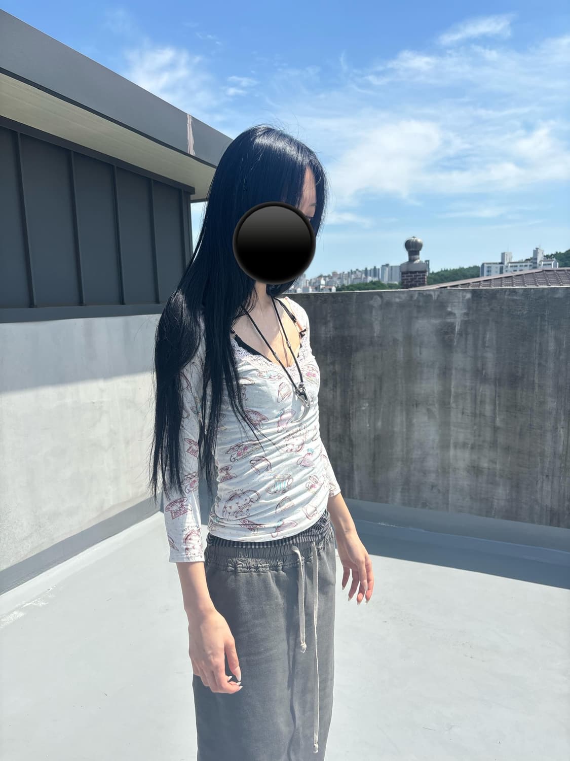 (Vintage)티타임 레이스 티셔츠 상품이미지2