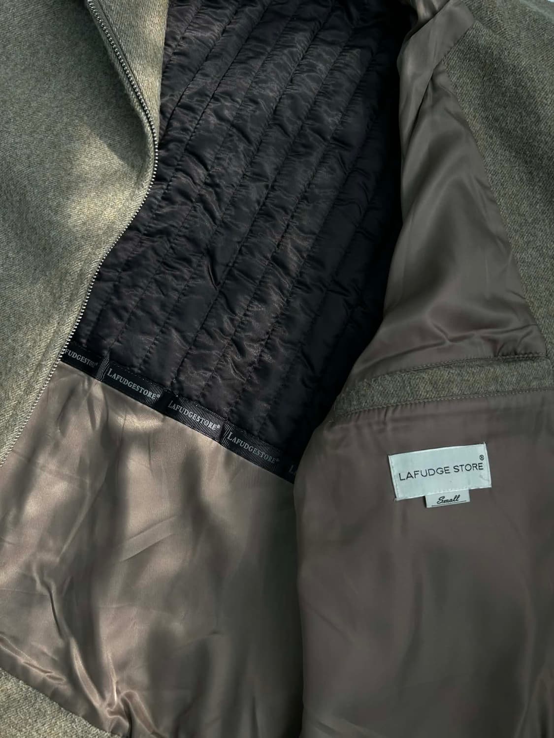 [S] 라퍼지스토어 투웨이 울 블루종 자켓 상품이미지3