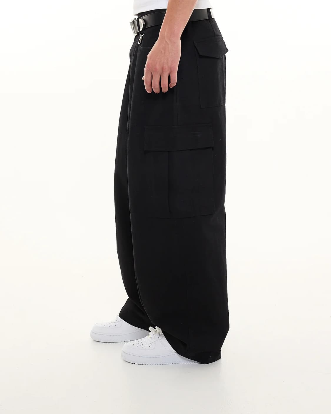 Sweats collective 카고 팬츠 블랙 XL 상품이미지4